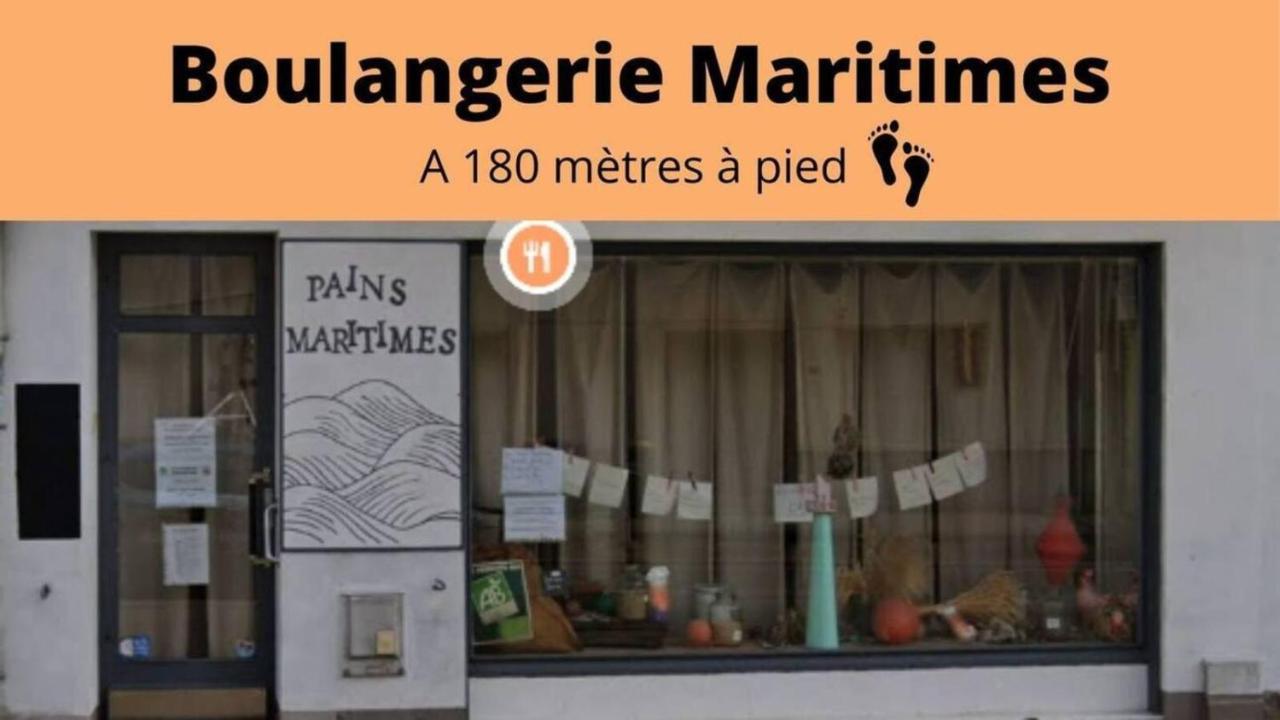 Saint Nazaire - White Lion - Centre Ville - Au Calme - Parking Privatif Aerien - Internet Haut Debit Fibre Exteriör bild